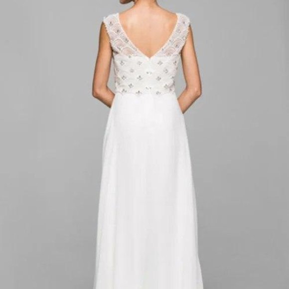 Scoop Neck Sheath Shape Evening Dress JT590W - Picture 2 of 5